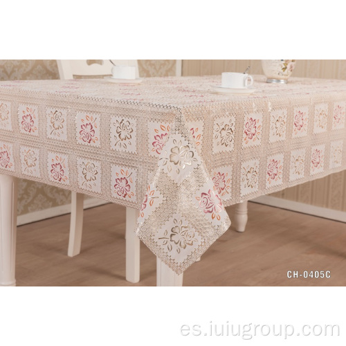 mantel de encaje impermeable cubierta de mesa